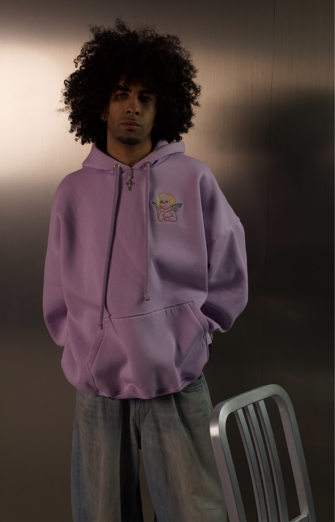 HOODIE SMOKING ANGEL