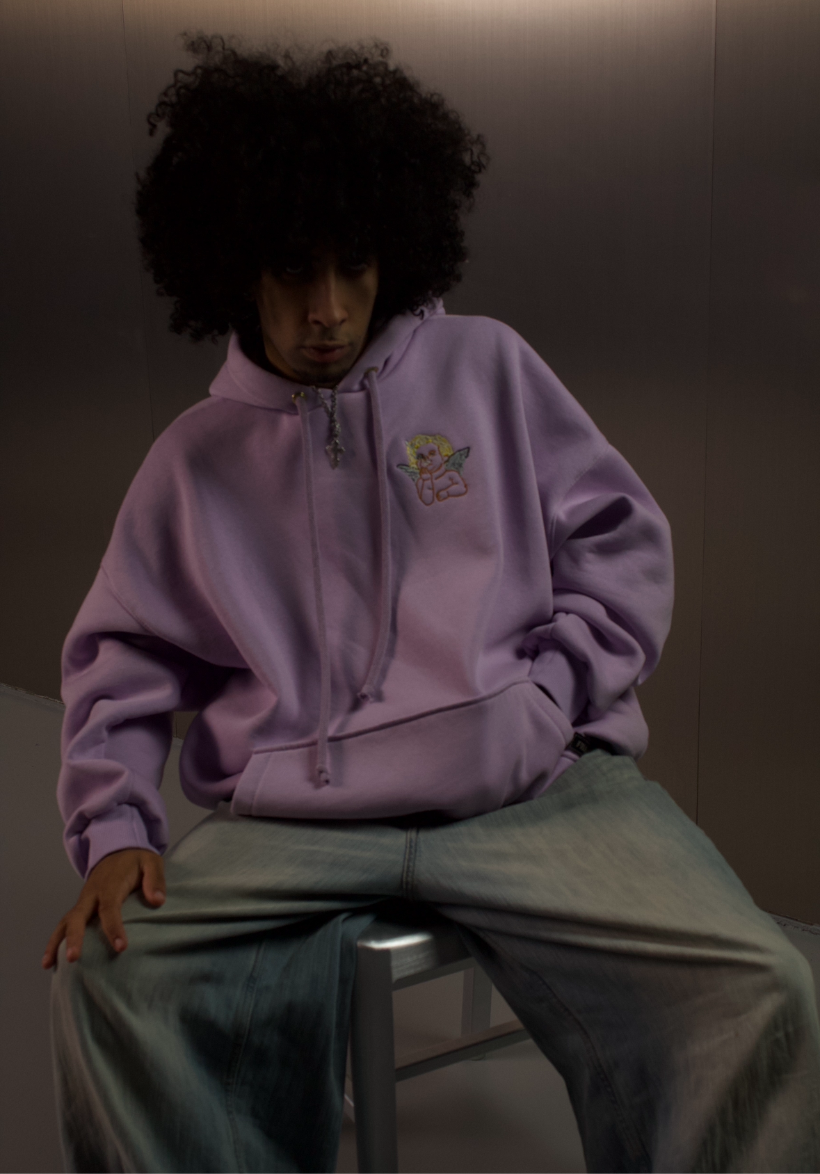 HOODIE SMOKING ANGEL